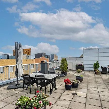 In Stromso - Roof Terrace - 2 Minutes To Train Station Ντράμεν