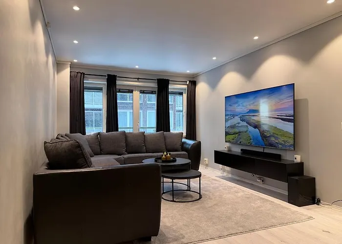 Modern & In - Roof Terrace * Drammen