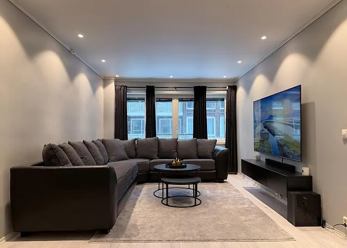 Modern & In - Roof Terrace * Drammen